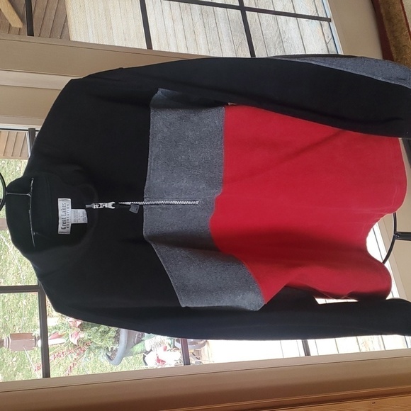 Great Lakes Recreation 1/4 Zip Fleece Sz. L Pullover Jacket - Picture 1 of 11